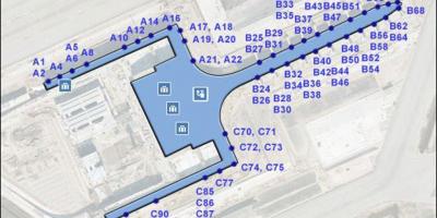 Bcn airport terminal 1 map